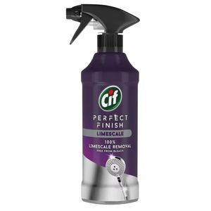 Cif Perfect Finish Limescale Removal Spray-Powerful Limescale Cleaner removes Stains and Watermarks-435ml
