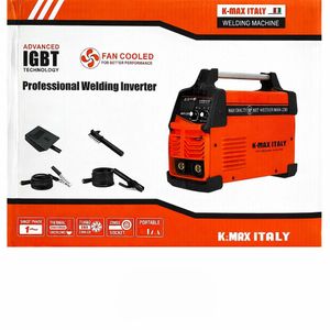 KMAX ITALY 200A Welding Machine Inverter IGBT Portable Electric Welder With Fan Cooling System 