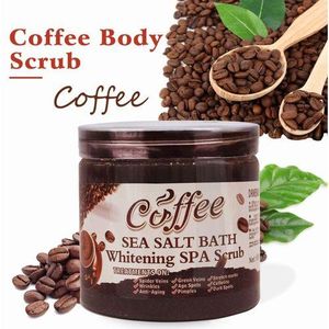 Dr. Meinaier Coffee Sea Salt Bath Whitening SPA Scrub Face And Body Exfoliating