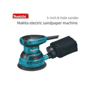 Makita 240W 5-Inch Random Orbital Sander with Dust Bag – Electric Palm Sander for Wood, Metal & Paint Finishing