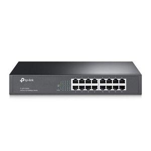 TP Link TL-SF1016DS 16-Port Fast Ethernet Switch 10/100Mbps Plug & Play