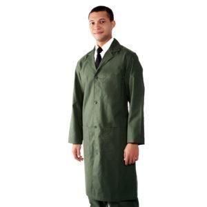 Unisex Jungle green dustcoat