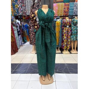 Kitenge Infinity Jumpsuit - Free size (6-14)