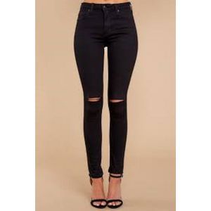 Fashion High Waist Jeans - Bell Jeans - Elastic Slim Fit Ladies