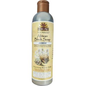 Okay African Black Soap With Jasmine & Deep Moisturizing Healer bc