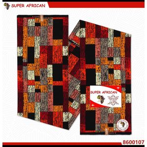 AFRICAN KITENGE Multicolored Ankara Fabric