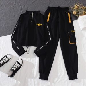 16 Jeans Baby Girl Letter Print Sweatpants Women High Waist