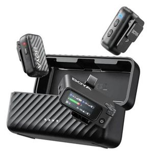 Boya MIC 2-01 Professional-grade microphone includes 2 lavalier mic