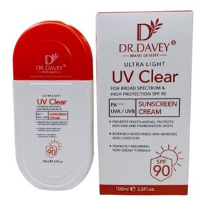 DR.DAVEY Uv clear ultra light SPF 90 sunscreen cream
