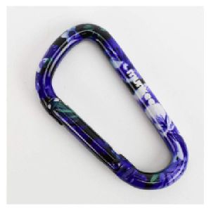 Purple Flower Carabiner 6Cm, 2 Pcs