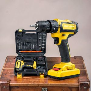 Main-one DIY Household Heavy Duty High Performance Professional Cordless Drill With Drilling And Impact Functions