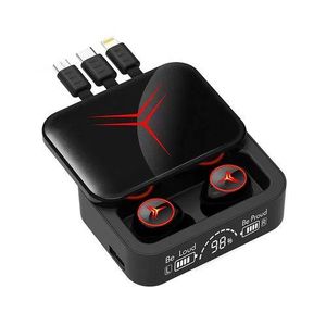 M88 Plus TWS zero delay dual mode power Wireless Gaming Earphones – Noise Cancelling, Waterproof & LED Display Sport Earbuds
