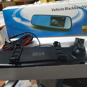 Vehicle BlackBox DVR 1080P Rearview Mirror Camera with G-Sensor & Auto Recording Function