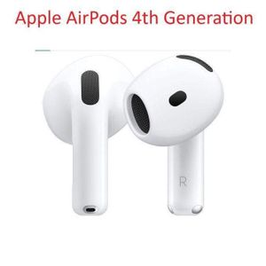 Apple Creation 4th Generation  Apple, AirPods  Wireless Earbuds With ANC  Wireless Charging Case & Deep Bass Stereo Sound