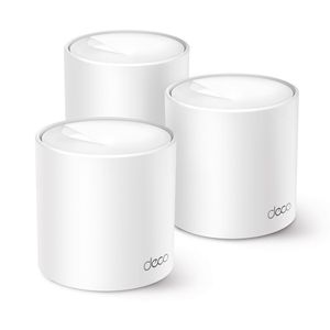 TPLink Deco X10 AX1500 Whole Home Mesh Wi-Fi 6 System (3 Pack) - OFDMA and MU-MIMO