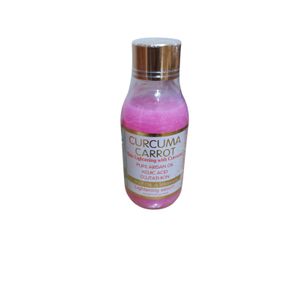 CURCUMA COMPRIME Carrot oil $ vitamins lightening serum. Removes black spots, Dark areas, Age spots, Blemishes, Brightens, Smooths, Even the skin tone & Make skin young