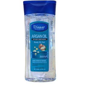 Disaar Argan Oil Efficient Moisturizing Body Oil Gel 200ml – Fades Stretch Marks, Deep Hydration & Soft Skin