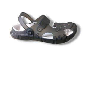 Dooma Dooma Men's Dark Grey Clogs - Comfortable Slip-On Sandals, Size 40-45