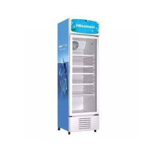 Hisense  SHOWCASE 242LITRES GLASS DOOR WITH LOCK, BEVERAGE COOLER,AUTO DEFROST SYSTEM