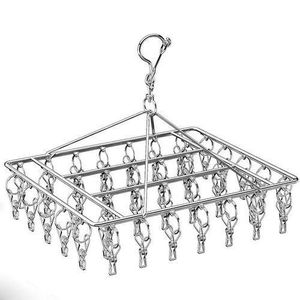 Stainless Steel Clothes Sock Drying Rack// panties//underware hangers//Laundry Drip Airer Hanger with Pegs