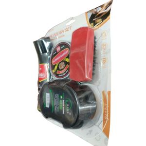 Mango Shoe Polish Set Liquid Shoe Polish Brush Sponge bc