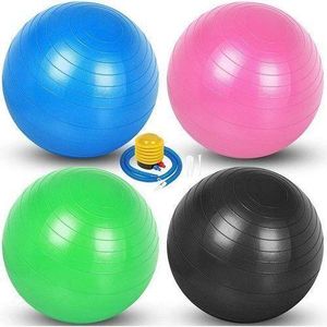High Quality 75cm Exercise Yoga Ball with Manual Pump