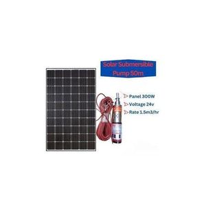 Solarmax 300 W Solar Panel + 50M Solar Powered Submersible Water Pump