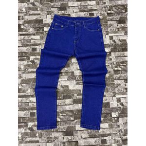 Men plain non fade denim jeans 