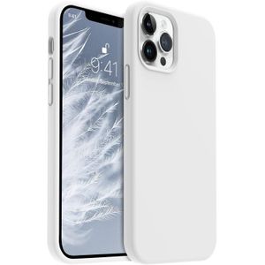 Soft Silicone Slim Fit Cover Anti-Scratch Shockproof Case for Apple iPhone 11 Pro - White