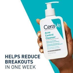 Cerave.Acne Control Cleanser Salicylic Acid -Face Wash for Acne- Anti-Acne, Blackhead & Oil Control Cleanser.
