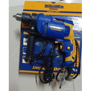Wiseman 13mm impact drills blue and yellow electric drill machine