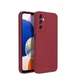 Soft Silicone Back Cover for Samsung Galaxy A24 - Maroon, anti-fingerprint, anti-scratch, durable silicone case