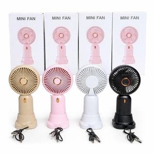 Portable Mini Rechargeable Fan – USB Powered Handheld, Desktop ,Multiple Colors