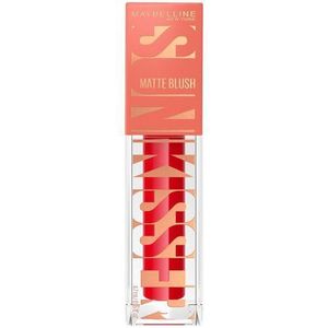 Maybelline Sunkisser Liquid Glow Blush Hazy - 36 Spicy Red Matte Blush Blendable, Longwear, Glowy Make Up, With Vitamin E 4ml
