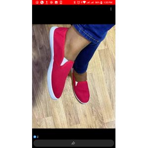 Fashion (Red)Womens Sneakers Casual Shoes Ladies Running Shoes