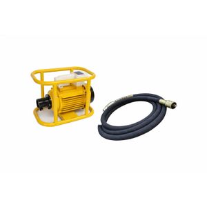 KMAX ITALY Electric Concrete Vibrator Needle 38mm – 6 Meter Flexible Shaft Pin Poker for Slabs and Columns