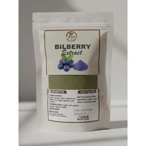 Willynur Spices Pure Bilberry Extract Powder 50grms /100grms: High-Potency Antioxidant Support for Enhanced Vision, Blue Light Protection, and Peak Eye Health in One Natural Daily Scoop