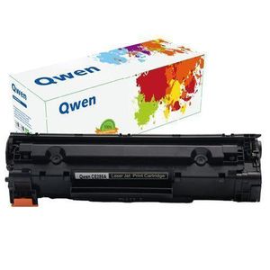 Qwen 36A LaserJet Toner Cartridge (CB436A )- Black