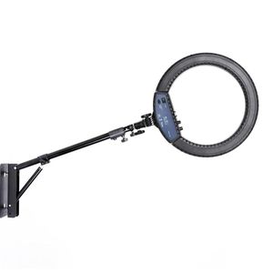 14-inch LED Studio Ring Light with Extendable Tripod Stand, Dimmable Light & Adjustable Color Temperature for Content Creators