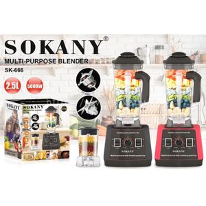 Sokany 2 in 1 commercial blender(SK-666)