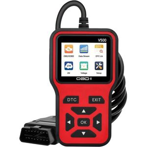 V500 OBD2 Scanner Universal Auto Diagnostic Tool - Check Engine Light Code Scanner Tool with Reset, DTC, Data Stream, I/M Readiness, Car & Truck Scan Tool for All Vehicles Since 1996