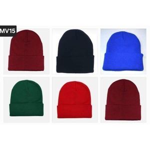 High Quality Warm School Uniform Plain Marvin Caps - Unisex