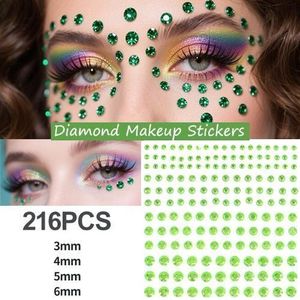 Diamond Beauty Makeup Eyes Gloss Stickers(Mist)
