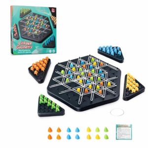 Linkage Geometry Strategy Board Game