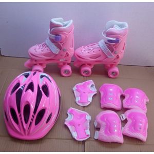 8 in 1 kids helmet and guards protective set cycling and skating  size 35-38