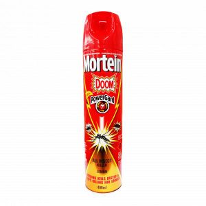 Mortein Powergard Aiko Insect Spray 400ml  Kills Crawling & Flying Insects  Lemon Scent