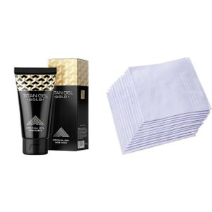 Titan Gel Gold Gel Penis Enlargement +3 free handkerchiefs
