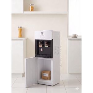 sarahtech Water Dispenser with Hot and Cold Water White Standing Design Water Dispenser 