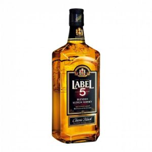 Label 5  Blended Scotch Whisky 1L 