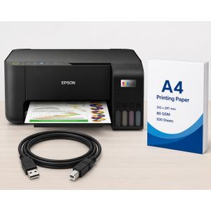 Epson EcoTank L3250 A4 All in one Printer(Print/copy scan & wifi) Plus one year warranty